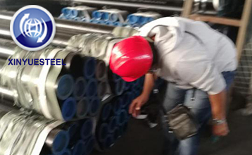 Welcome Kuwait contractor to visit XINYUE STEEL