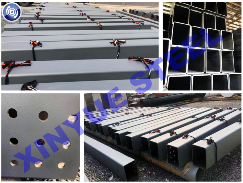 Bus Station Construction Pipe Supply Successfully Completed Production