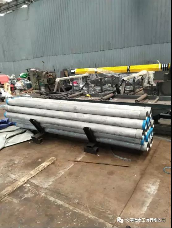 Stainless Pipe Order from New French Client