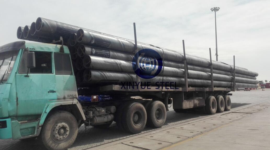 Xinyue Spiral Steel Pipe Spread All Over the World