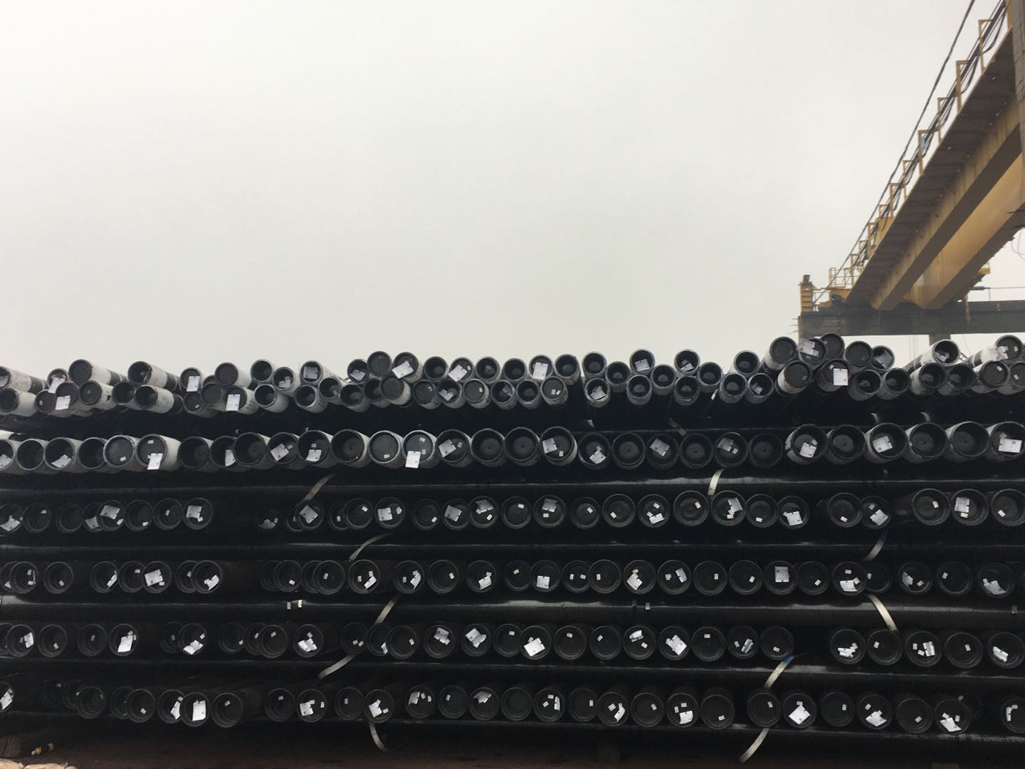 West African oil casing pipe completed successfully