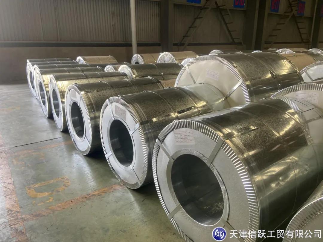 1200 tons of galvanized coil set sail to the Middle East