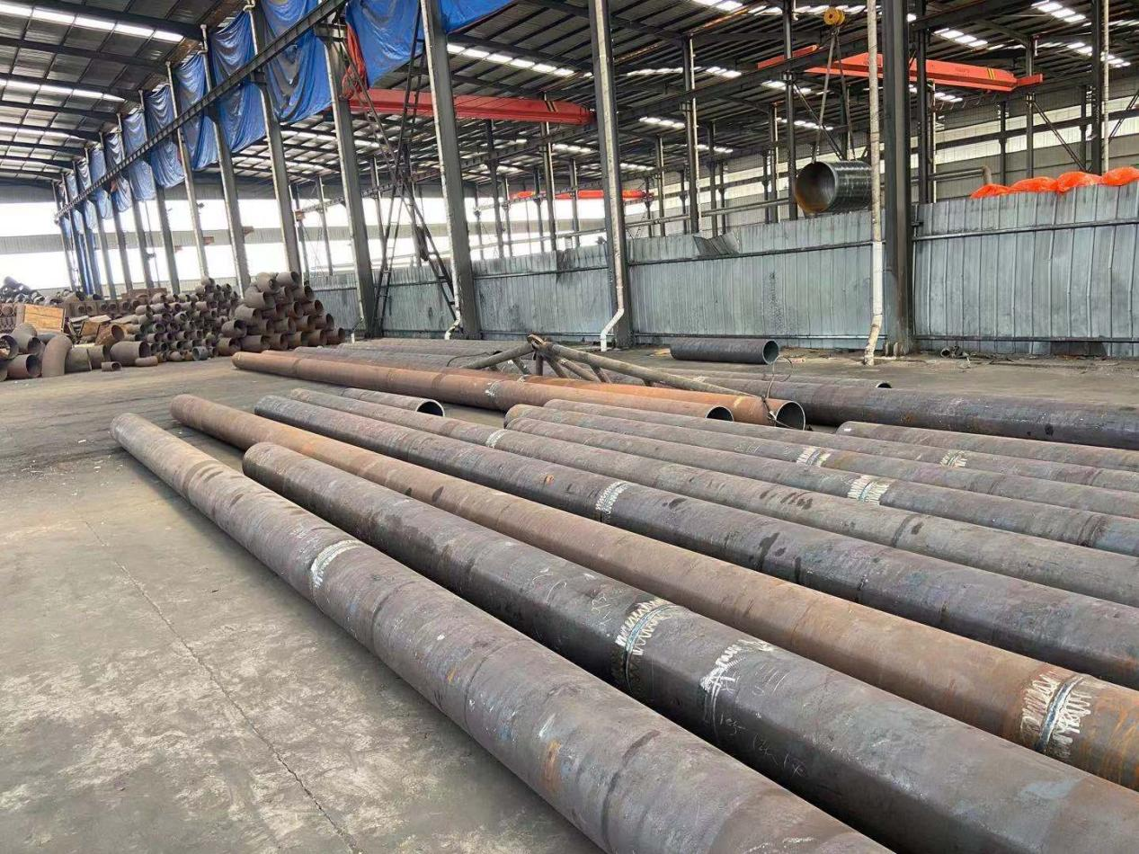 Perfect delivery of thick wall welded pipe